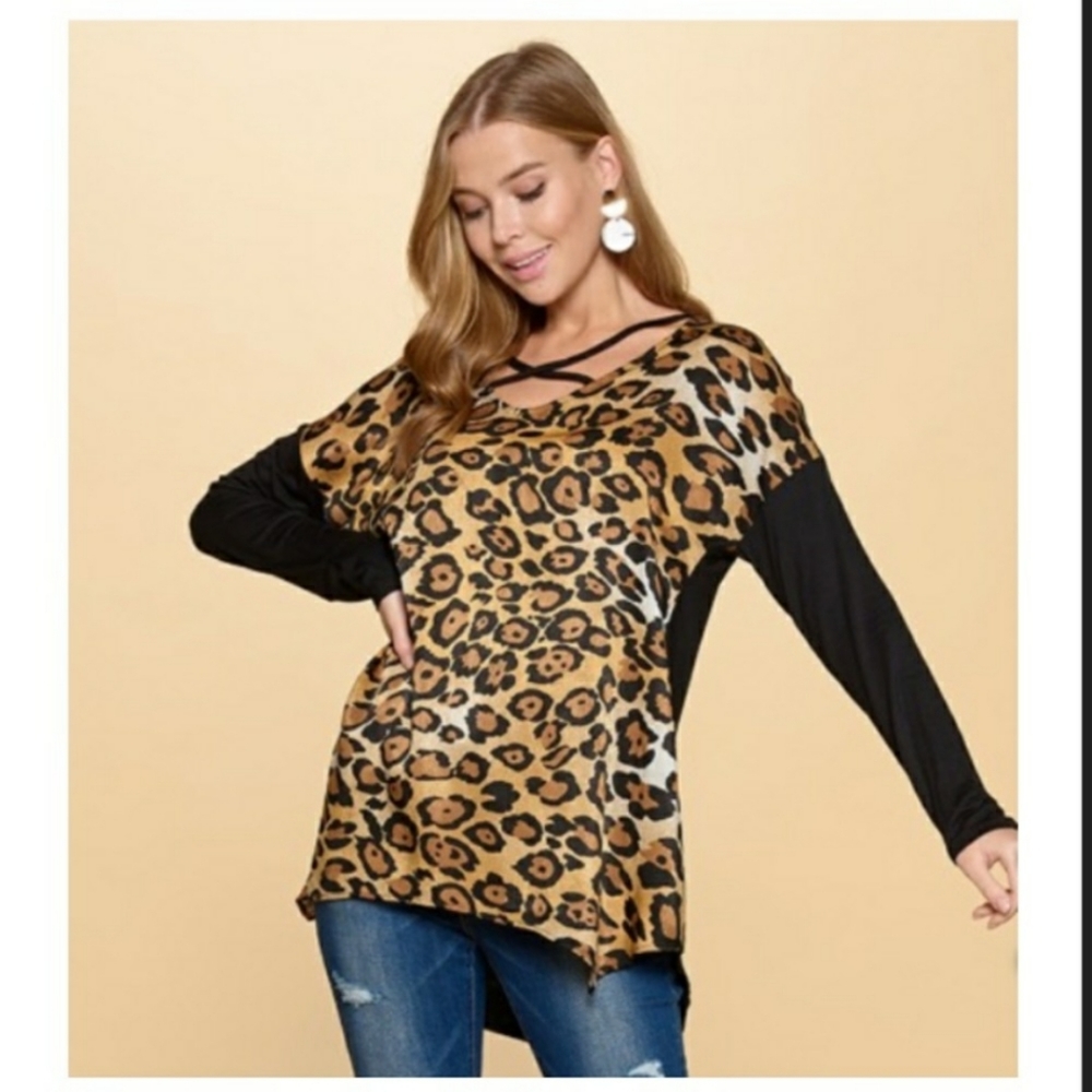 Cheetah Print Top